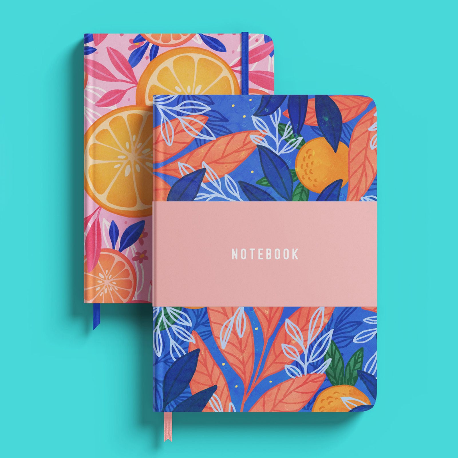 Citrus Splash Notebook Set